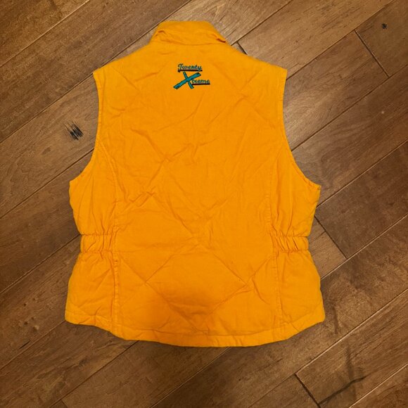 Twenty X by Wrangler Yellow Down-Filled Vest – Size L – VGUC - Picture 2 of 8